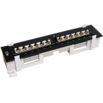 StarTech.com 1U 12 Port Wall Mount Cat5e 110 Patch Panel - 45 Degree PANEL4512