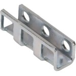 Rack Solutions 1U Bracket, 2-bends, 0.59" Wide 1UBRK-059