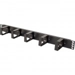 Rack Solutions 1U Horizontal Cable Management with Metal Rings 180-4409