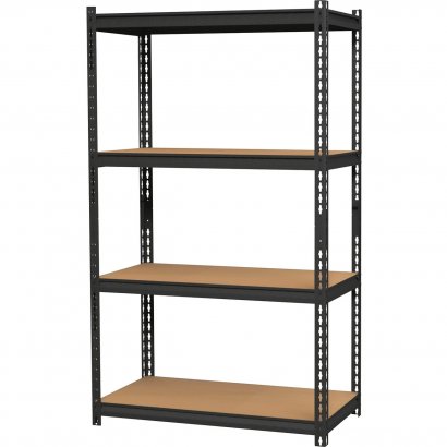 Lorell 2,300 lb Capacity Riveted Steel Shelving 59696