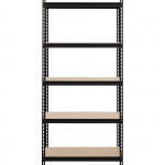 Lorell 2,300 lb Capacity Riveted Steel Shelving 59697