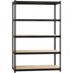 Lorell 2,300 lb Capacity Riveted Steel Shelving 59698