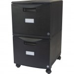 Storex 2-Drawer Locking Mobile Filing Cabinet 61312U01C