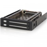 StarTech.com 2 Drive 2.5in Trayless SATA Mobile Rack HSB220SAT25B