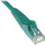Tripp Lite 2-ft. Cat6 Gigabit Snagless Molded Patch Cable (RJ45 M/M) - Green N201-002-GN