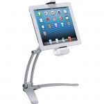 CTA Digital 2-in-1 Kitchen Mount Stand for iPad Air, Mini, Tablets 7-13" PAD-KMS