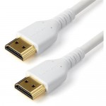 StarTech.com 2 m (6.6 ft.) Premium High Speed HDMI Cable with Ethernet - 4K 60Hz RHDMM2MPW