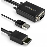 StarTech.com 2 m (6.6 ft.) VGA to HDMI Adapter Cable - USB Powered - 1080p VGA2HDMM2M
