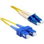 eNet 2 Meter Singlemode Fiber Patch Cable LC-SC Connectors CABCP-LCSC-2MENC