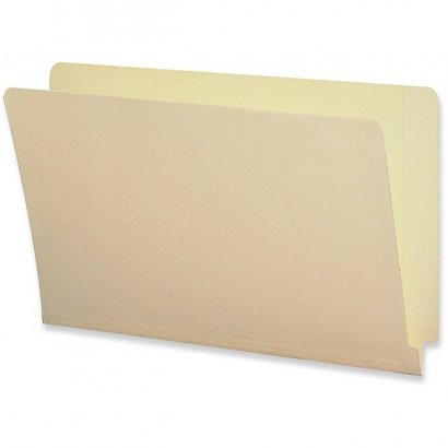 Business Source 2-Ply End Tab Manila File Folders 17255