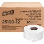Genuine Joe 2-ply Jumbo Roll Dispenser Bath Tissue 2510012