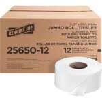 Genuine Joe 2-ply Jumbo Roll Dispensor Bath Tissue 2565012