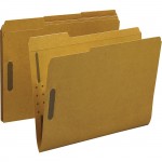 Business Source 2-ply Tab Kraft Fastener Folders 17214