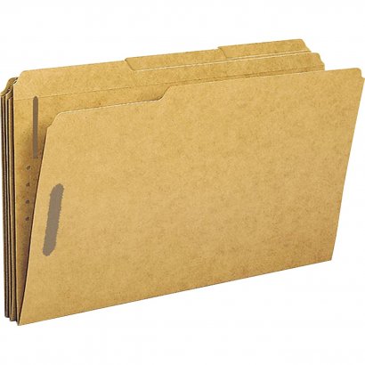 Business Source 2-Ply Tab Kraft Fastener Folders 17232