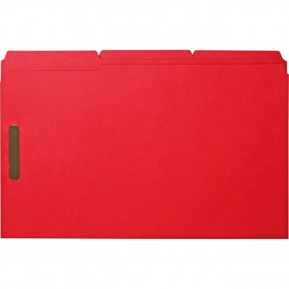 Business Source 2-ply Tab Legal Fastener Folders 17221