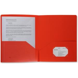 2-pocket Poly Portfolio 20881