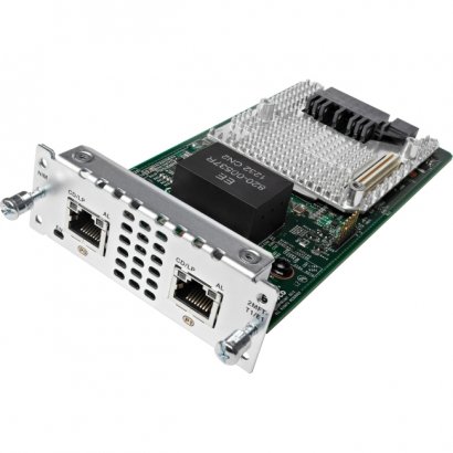 Cisco 2 port Multi-flex Trunk Voice/Clear-channel Data T1/E1 Module NIM-2MFT-T1/E1=