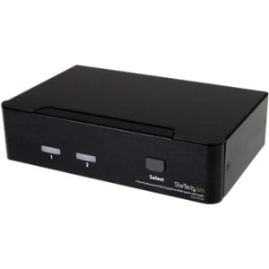 StarTech.com 2-Port Professional USB DisplayPort KVM Switch with Audio SV231DPUA