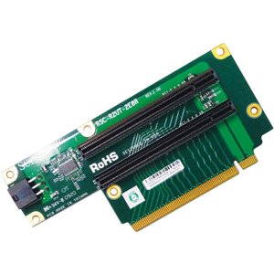 Supermicro 2-port Riser Card RSC-R2UT-2E8R