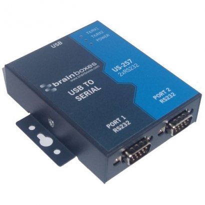 Brainboxes 2-port Serial Hub US-257