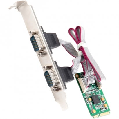 IO Crest 2-Port Serial Mini PCI-E Controller Card (RS-422) SI-MPE15048