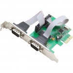 SYBA Multimedia 2-port Serial PCIe, x1, Revision 1.0a, (Full & Low Profile) SI-PEX15037