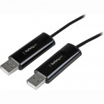 StarTech 2 Port USB KM Switch Cable w/ File Transfer for PC and Mac SVKMS2