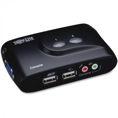 Tripp Lite 2-Port USB KVM Switch B004-VUA2-K-R