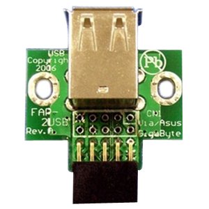 StarTech 2 Port USB Motherboard Header Adapter USBMBADAPT2