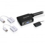 Iogear 2-Port VGA and DisplayPort KVM Switch Kit GCS22DPKIT