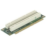 Supermicro 2-Slot PCI-X to PCI-X Passive Riser Card CSE-RR2U-X33