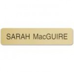 2"x8" Designer Name Plate Only G01