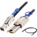 AddOn 2.00m (6.56ft) SFF-8644 Male to SFF-8088 Male Black Mini-SAS Cable ADD-SFF8644-8088-2M