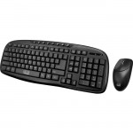 Adesso 2.4 GHz Wireless Desktop Keyboard and Mouse Combo WKB-1330CB