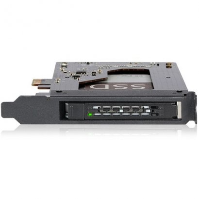 Icy Dock 2.5" SATA SSD/HDD to PCIe 2.0 x1 Hot-Swap Mobile Rack for PCIe Expansion Slots