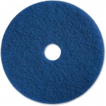 20" Medium-duty Blue Scrubbing Floor Pad 90620