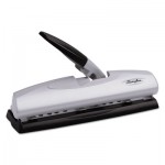 Swingline A7074030E 20-Sheet Light Touch Desktop Two- or Three-Hole Punch, 9/32" Hole SWI74030