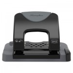 Swingline A7074135 20-Sheet SmartTouch Two-Hole Punch, 9/32" Holes, Black/Gray SWI74135