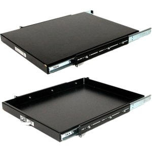 StarTech.com 22 Deep Slide Server Rack Cabinet Shelf SLIDESHELFD