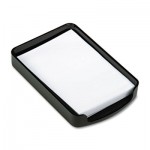 Officemate 2200 Series Memo Holder, Plastic, 4w x 6d, Black OIC22362