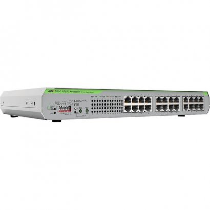 Allied Telesis 24-port 10/100/1000T Unmanaged Switch with Internal PSU AT-GS920/24-10