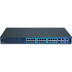 TRENDnet 24-Port 10/100Mbps Web Smart PoE Switch TPE-224WS