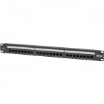 Tripp Lite 24-Port 1U Rack-Mount Cat6 Patch Panel - PoE+ Compliant N252-P24