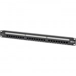 Tripp Lite 24-Port 1U Rack-Mount Cat5e Patch Panel - PoE+ Compliant N052-P24