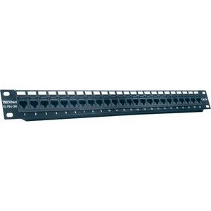 TRENDnet 24-Port Cat5e Network Unshielded Patch Panel TC-P24C5E