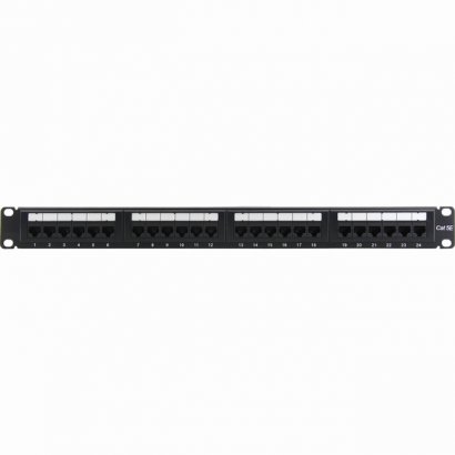 4XEM 24 Port CAT5E Rackmount Patch Panel 4XRMC5EPP24