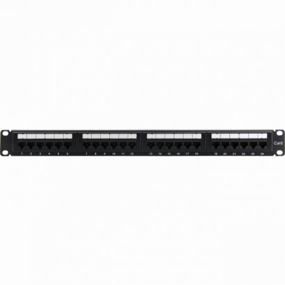 4XEM 24 Port CAT6 Rackmount Patch Panel 4XRMC6PP24