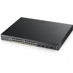 ZyXEL 24-port GbE L2 PoE Switch with 10GbE Uplink XGS2210-28HP