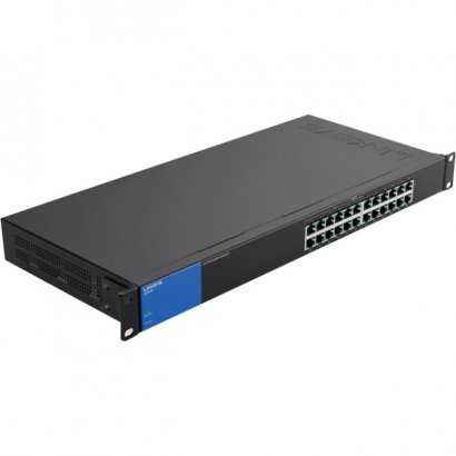 Linksys 24-Port Gigabit Ethernet PoE Switch LGS124P