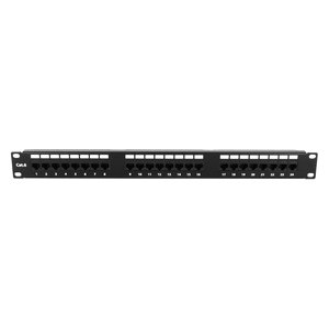 24 Ports 1U Cat6 Patch Panel WA-PP24-C6